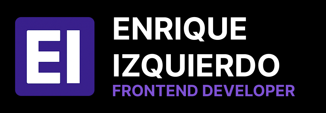 Enrique Izquierdo - Frontend Developer